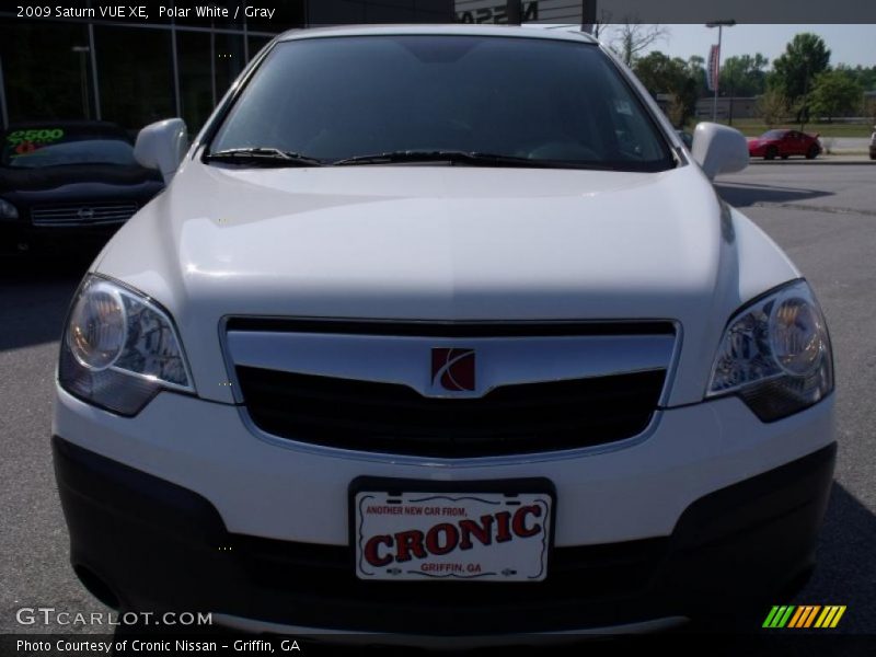 Polar White / Gray 2009 Saturn VUE XE