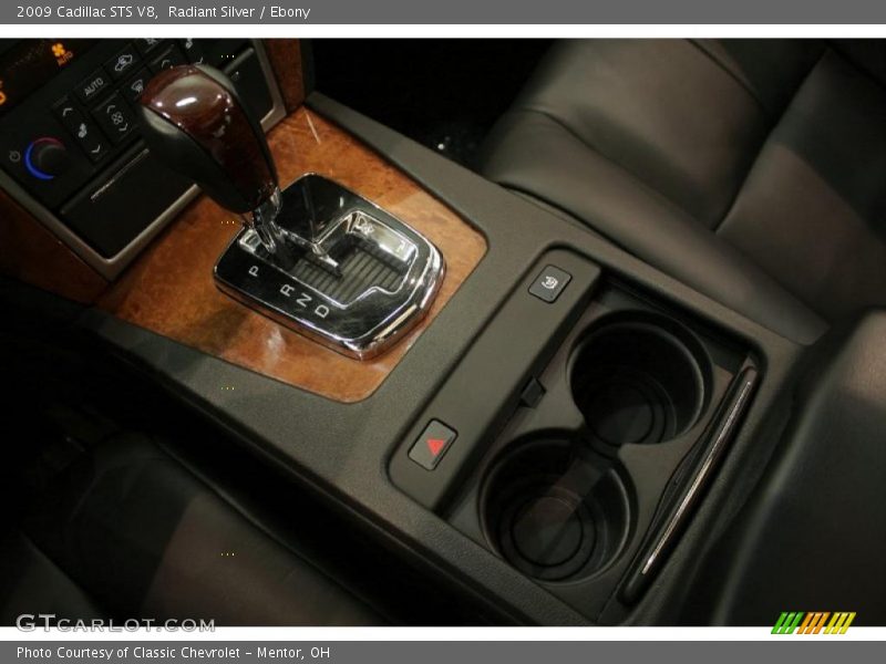 Radiant Silver / Ebony 2009 Cadillac STS V8