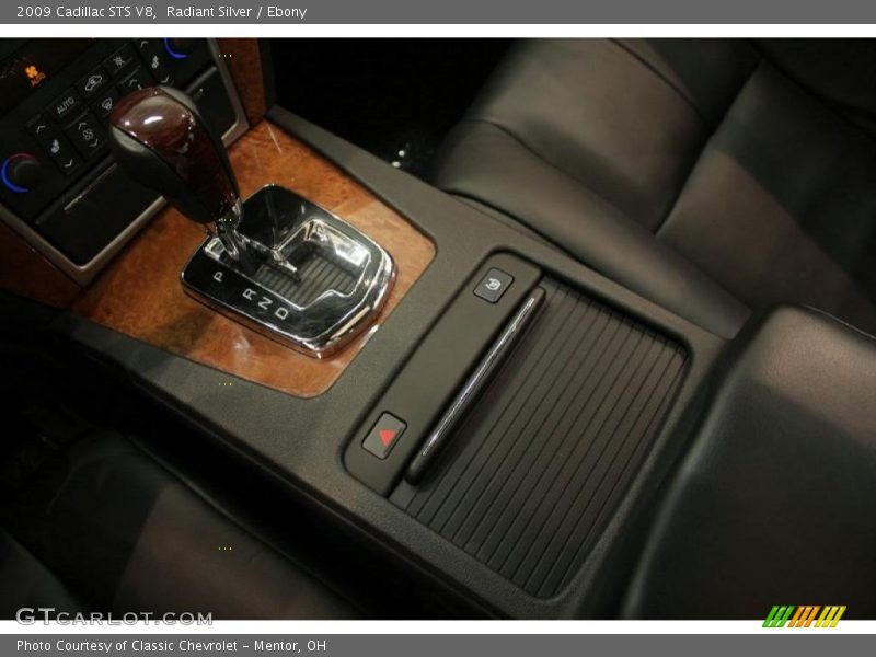 Radiant Silver / Ebony 2009 Cadillac STS V8
