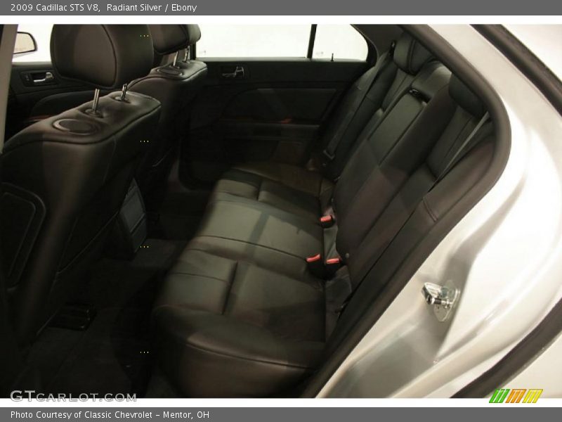 Radiant Silver / Ebony 2009 Cadillac STS V8