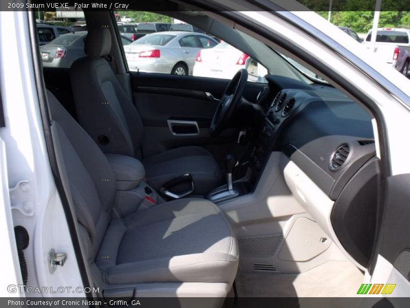 Polar White / Gray 2009 Saturn VUE XE