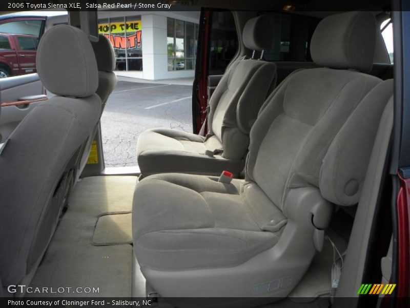 Salsa Red Pearl / Stone Gray 2006 Toyota Sienna XLE