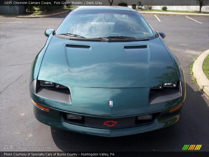 Polo Green Metallic / Dark Gray 1995 Chevrolet Camaro Coupe