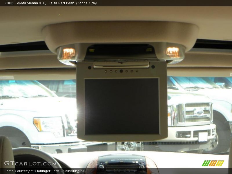 Salsa Red Pearl / Stone Gray 2006 Toyota Sienna XLE