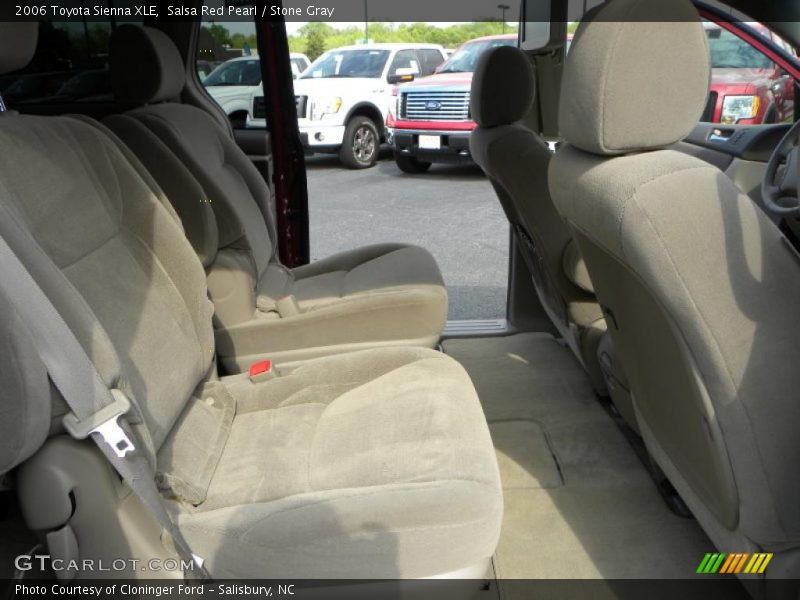 Salsa Red Pearl / Stone Gray 2006 Toyota Sienna XLE