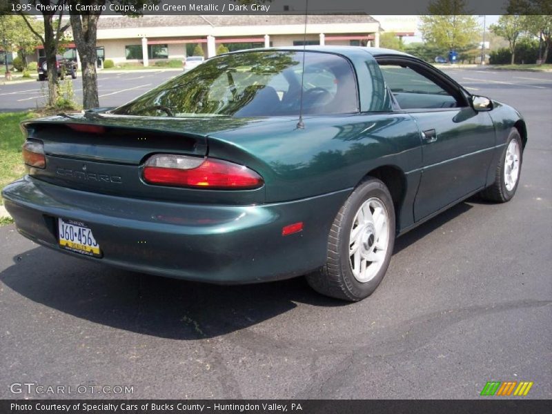 Polo Green Metallic / Dark Gray 1995 Chevrolet Camaro Coupe