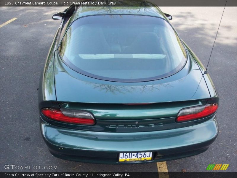 Polo Green Metallic / Dark Gray 1995 Chevrolet Camaro Coupe