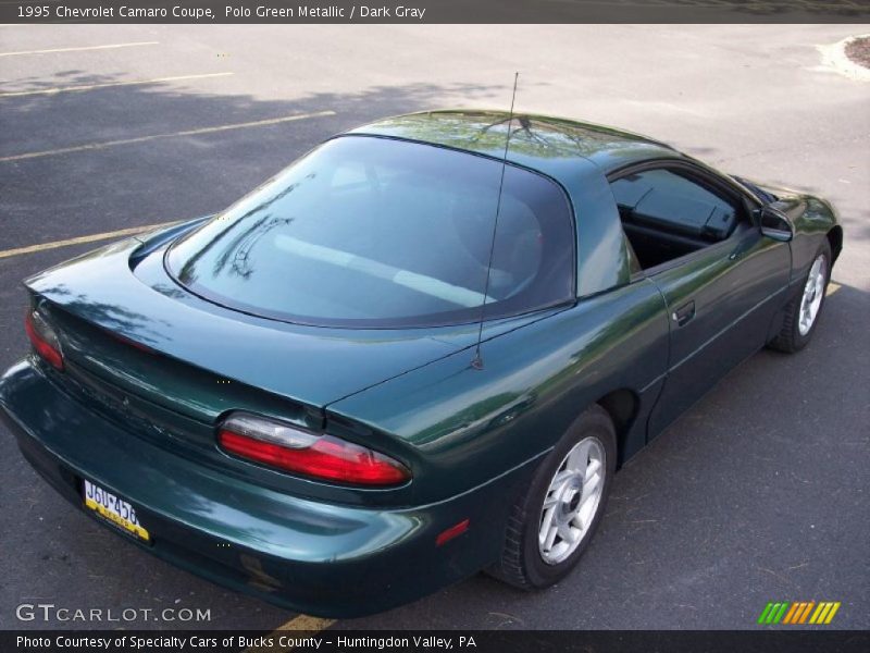 Polo Green Metallic / Dark Gray 1995 Chevrolet Camaro Coupe