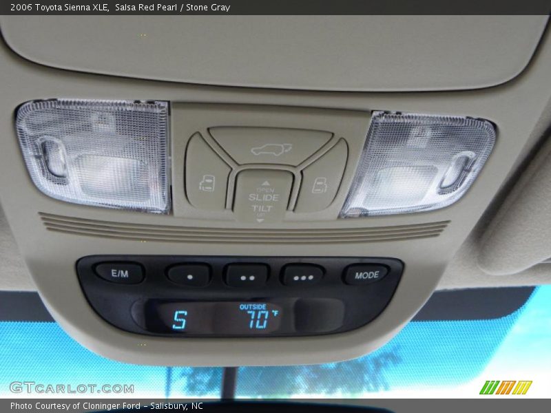 Salsa Red Pearl / Stone Gray 2006 Toyota Sienna XLE