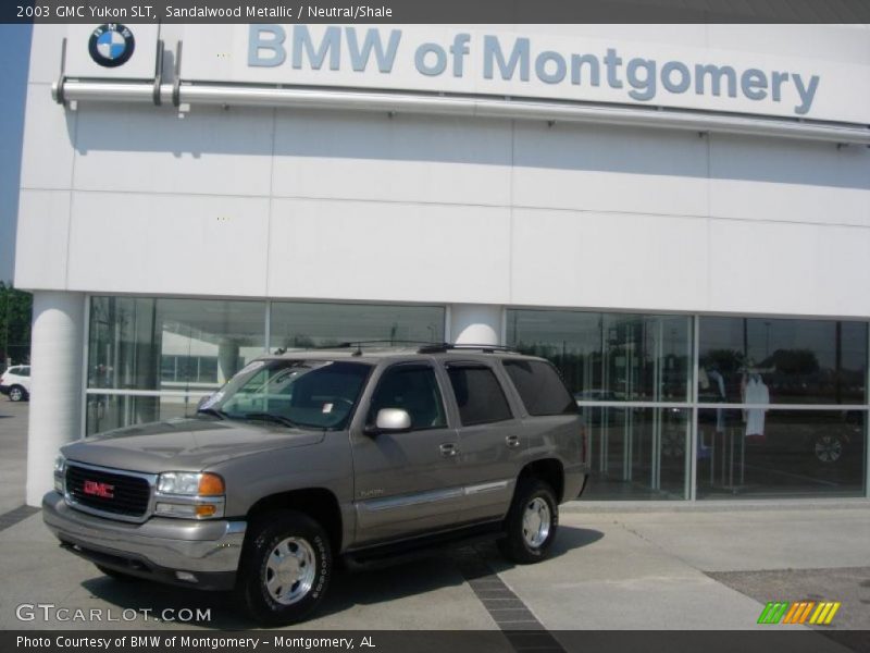 Sandalwood Metallic / Neutral/Shale 2003 GMC Yukon SLT