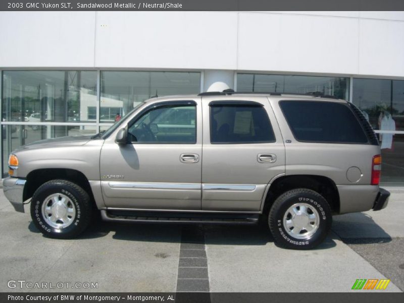 Sandalwood Metallic / Neutral/Shale 2003 GMC Yukon SLT