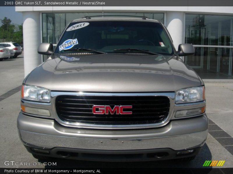 Sandalwood Metallic / Neutral/Shale 2003 GMC Yukon SLT