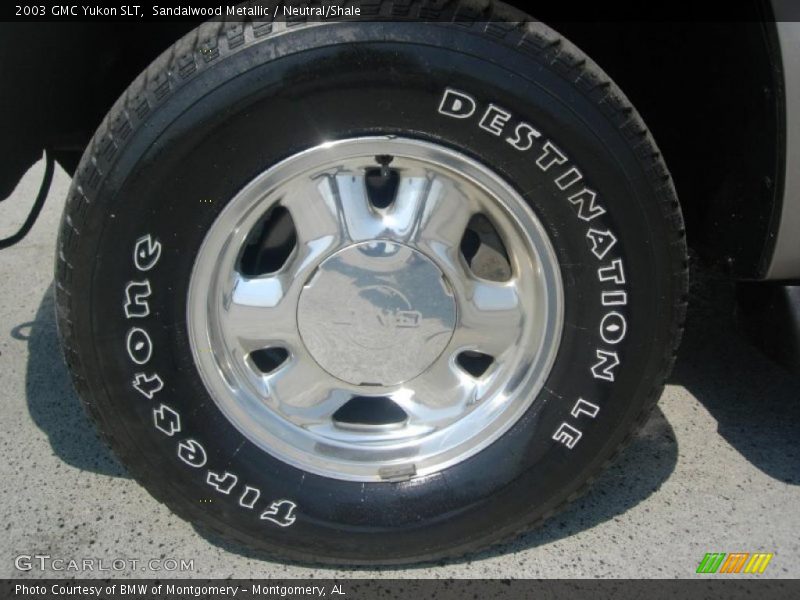 Sandalwood Metallic / Neutral/Shale 2003 GMC Yukon SLT