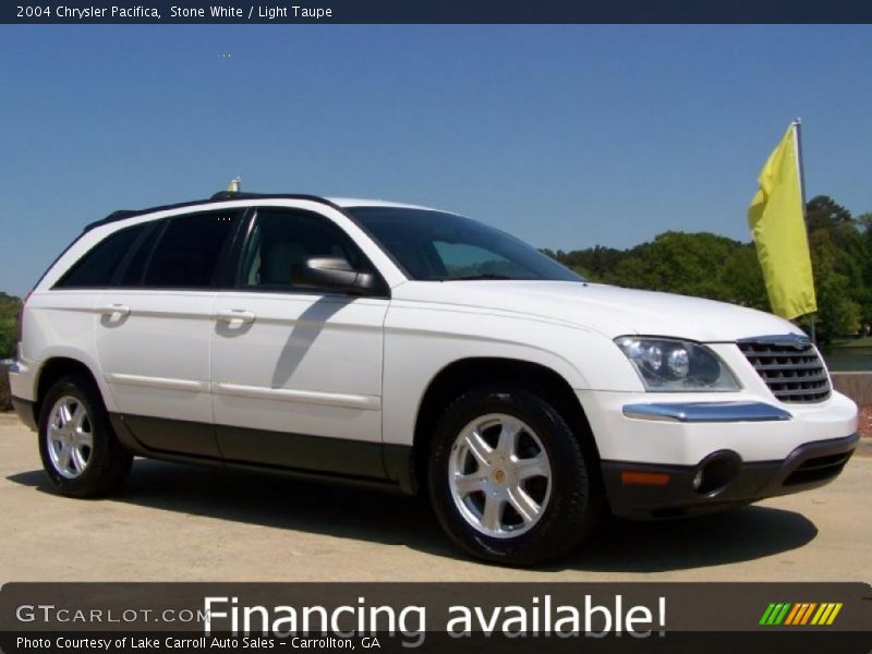 Stone White / Light Taupe 2004 Chrysler Pacifica