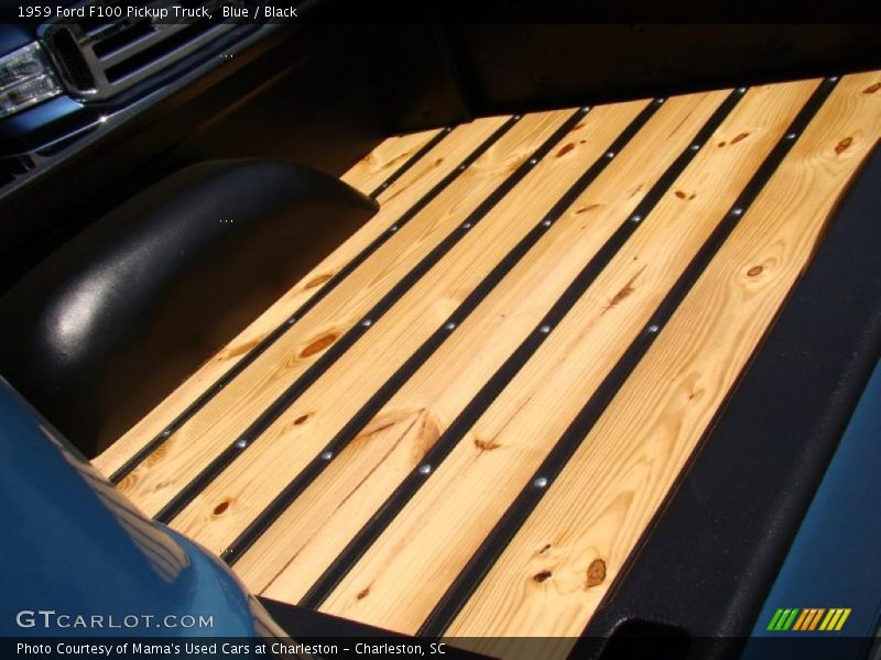 Blue / Black 1959 Ford F100 Pickup Truck