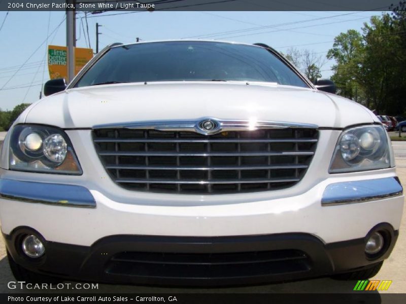 Stone White / Light Taupe 2004 Chrysler Pacifica