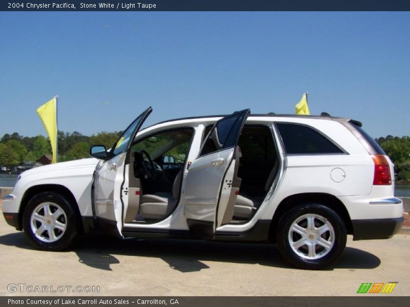 Stone White / Light Taupe 2004 Chrysler Pacifica