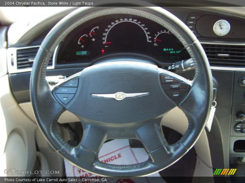 Stone White / Light Taupe 2004 Chrysler Pacifica