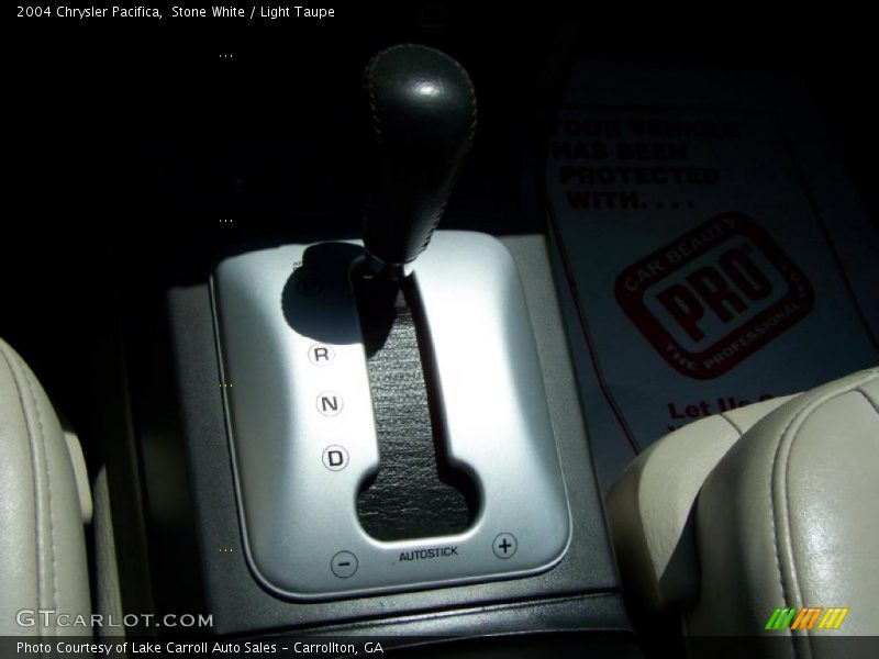 Stone White / Light Taupe 2004 Chrysler Pacifica