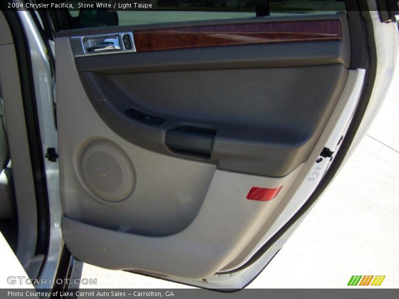 Stone White / Light Taupe 2004 Chrysler Pacifica