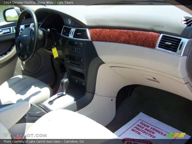 Stone White / Light Taupe 2004 Chrysler Pacifica