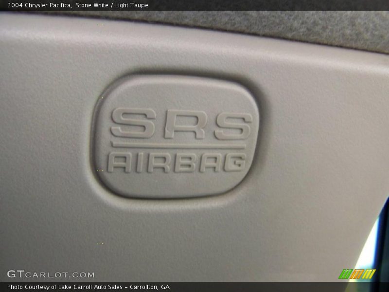 Stone White / Light Taupe 2004 Chrysler Pacifica