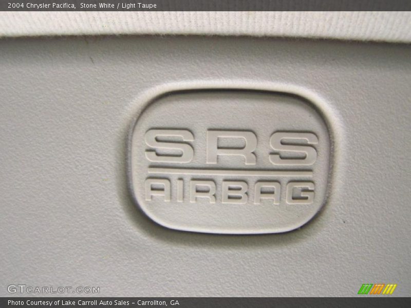 Stone White / Light Taupe 2004 Chrysler Pacifica