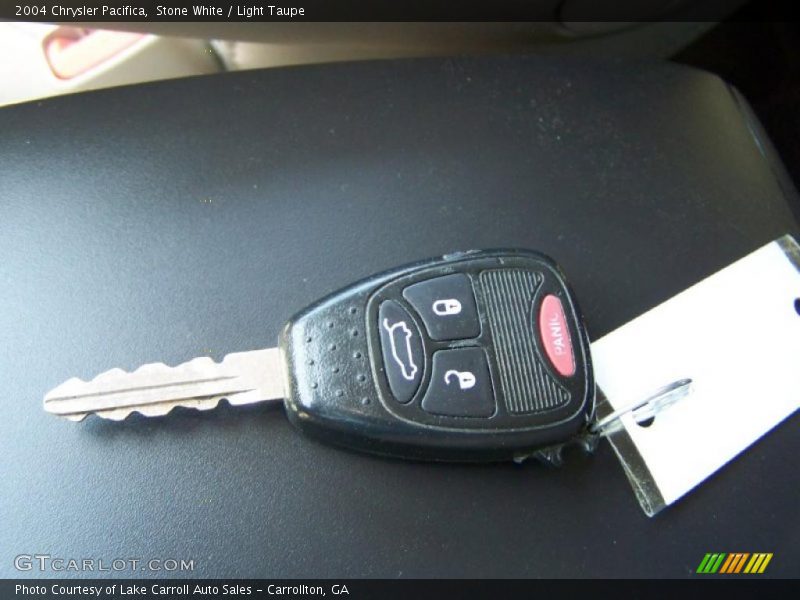 Stone White / Light Taupe 2004 Chrysler Pacifica