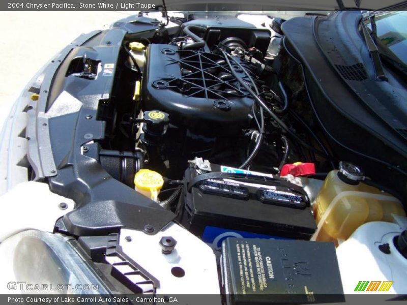Stone White / Light Taupe 2004 Chrysler Pacifica