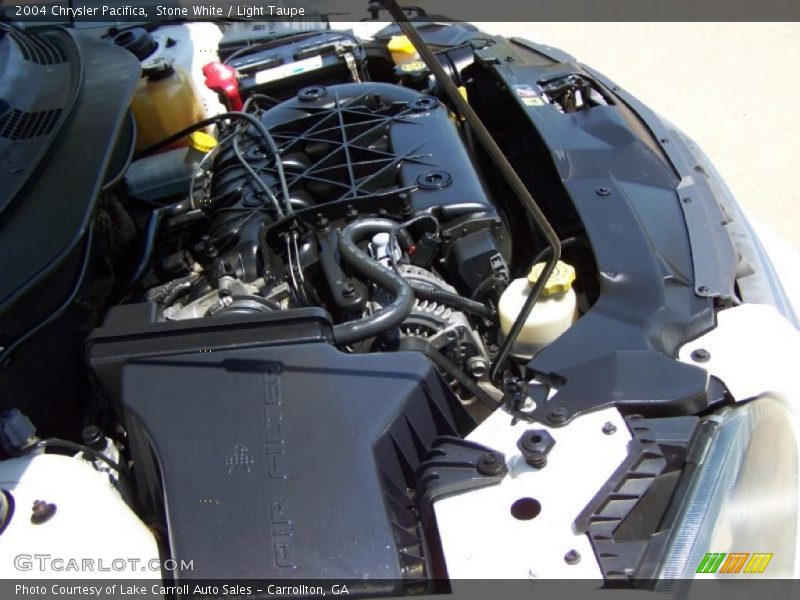 Stone White / Light Taupe 2004 Chrysler Pacifica