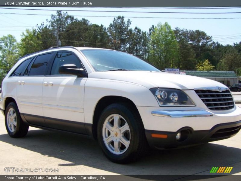 Stone White / Light Taupe 2004 Chrysler Pacifica