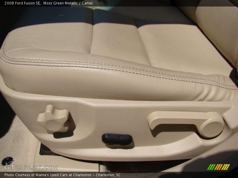 Moss Green Metallic / Camel 2008 Ford Fusion SE
