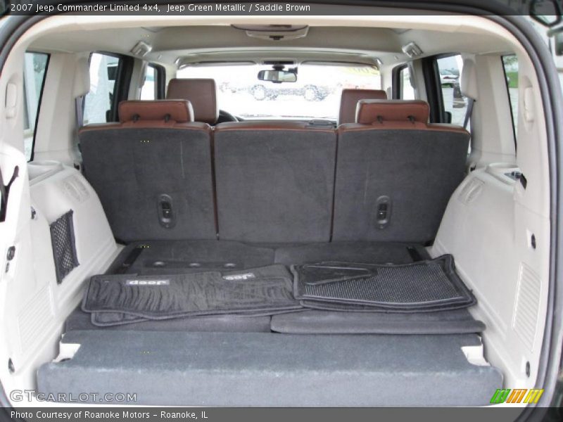Jeep Green Metallic / Saddle Brown 2007 Jeep Commander Limited 4x4