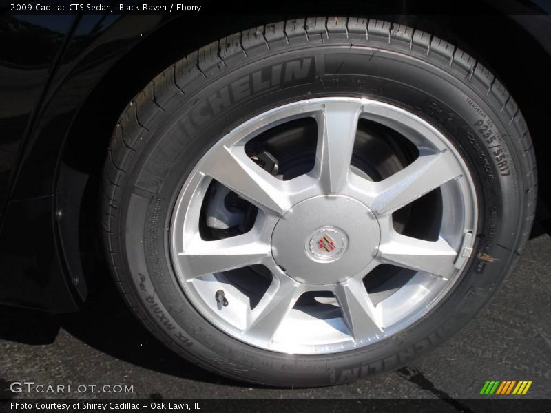 Black Raven / Ebony 2009 Cadillac CTS Sedan