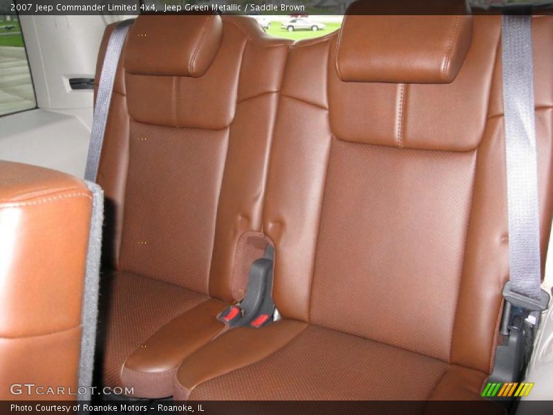 Jeep Green Metallic / Saddle Brown 2007 Jeep Commander Limited 4x4