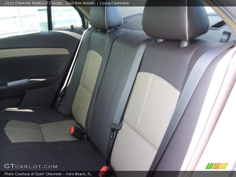 Gold Mist Metallic / Cocoa/Cashmere 2010 Chevrolet Malibu LTZ Sedan