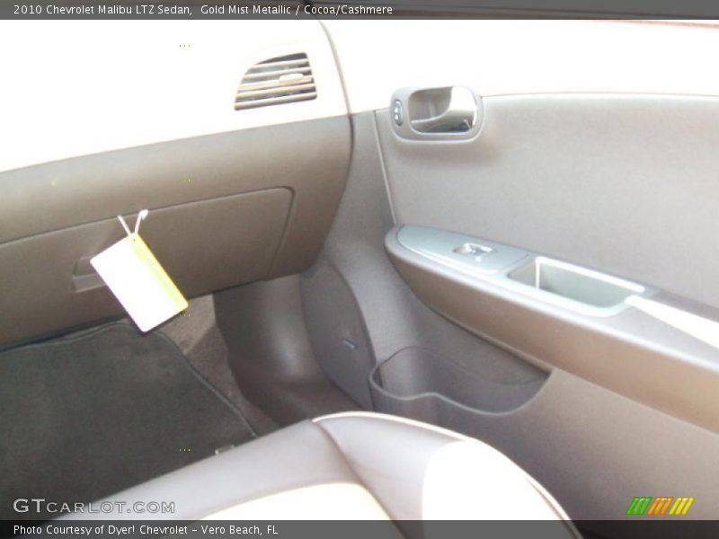 Gold Mist Metallic / Cocoa/Cashmere 2010 Chevrolet Malibu LTZ Sedan