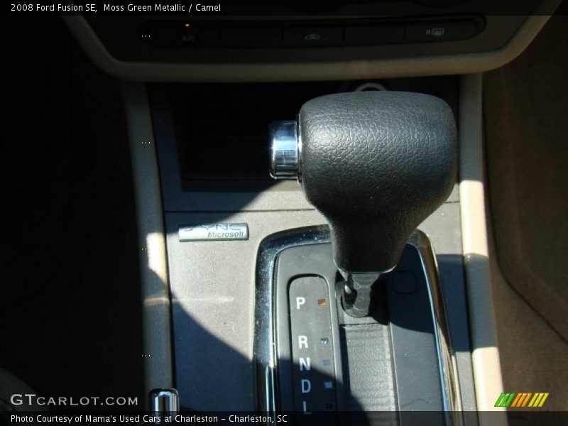 Moss Green Metallic / Camel 2008 Ford Fusion SE