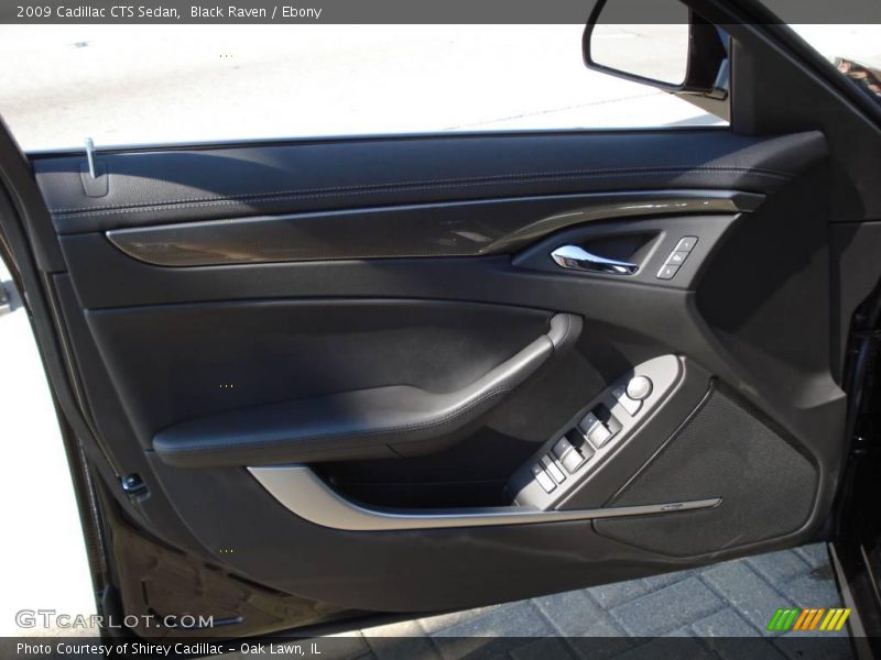 Black Raven / Ebony 2009 Cadillac CTS Sedan