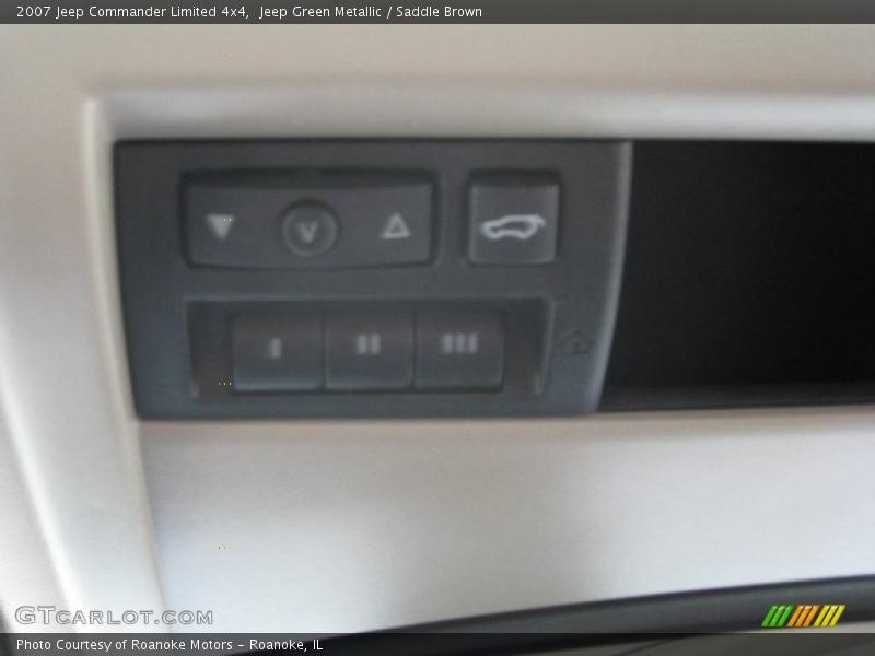 Jeep Green Metallic / Saddle Brown 2007 Jeep Commander Limited 4x4