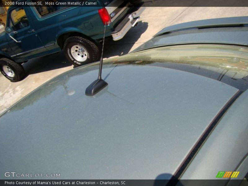 Moss Green Metallic / Camel 2008 Ford Fusion SE