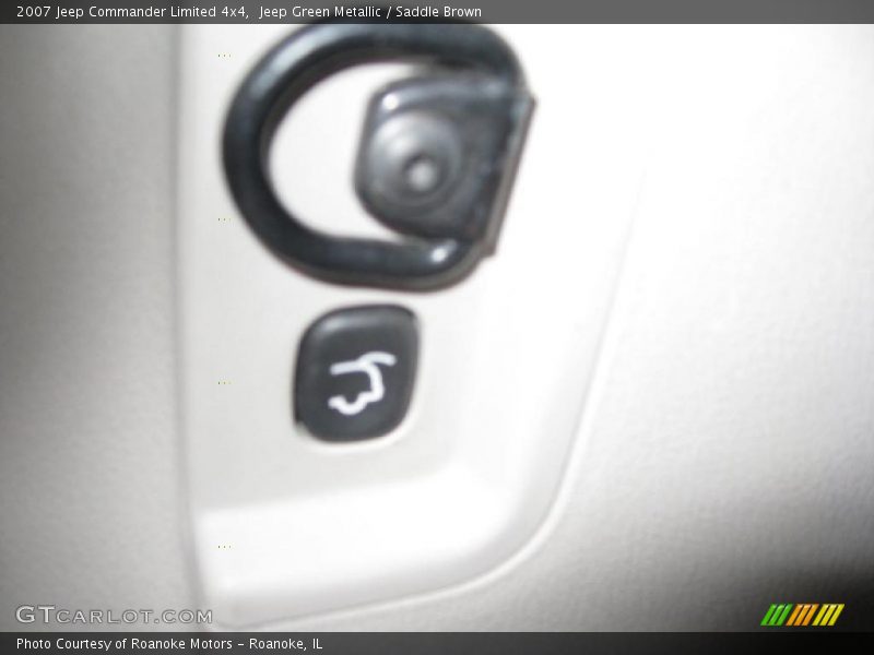 Jeep Green Metallic / Saddle Brown 2007 Jeep Commander Limited 4x4