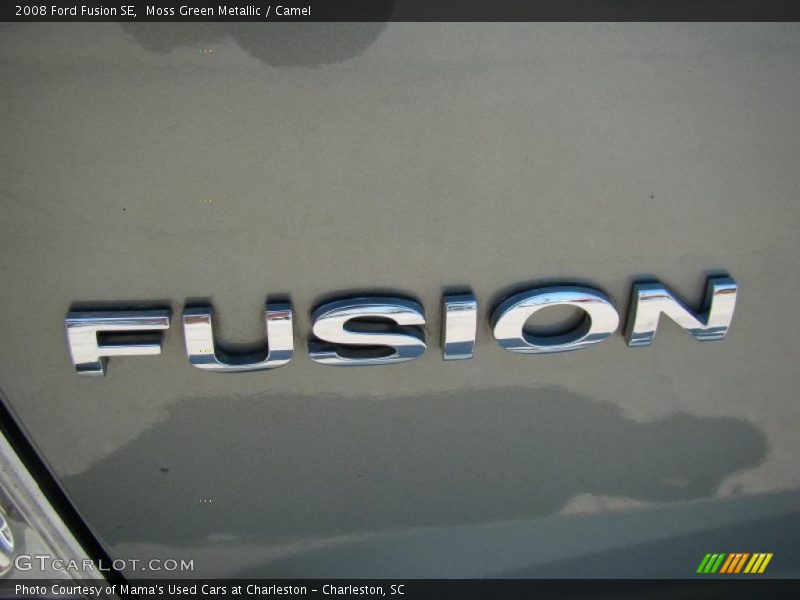 Moss Green Metallic / Camel 2008 Ford Fusion SE