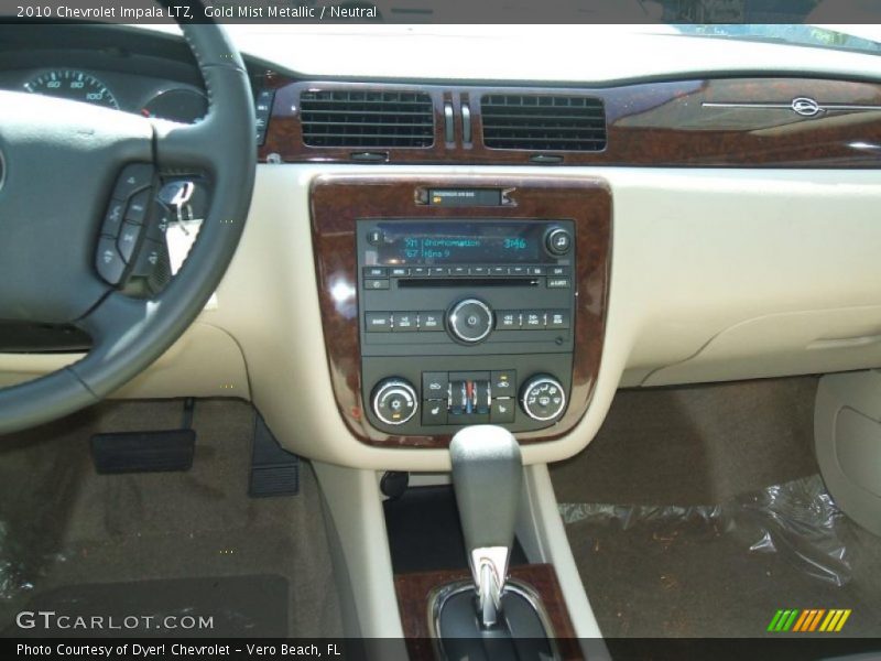 Gold Mist Metallic / Neutral 2010 Chevrolet Impala LTZ