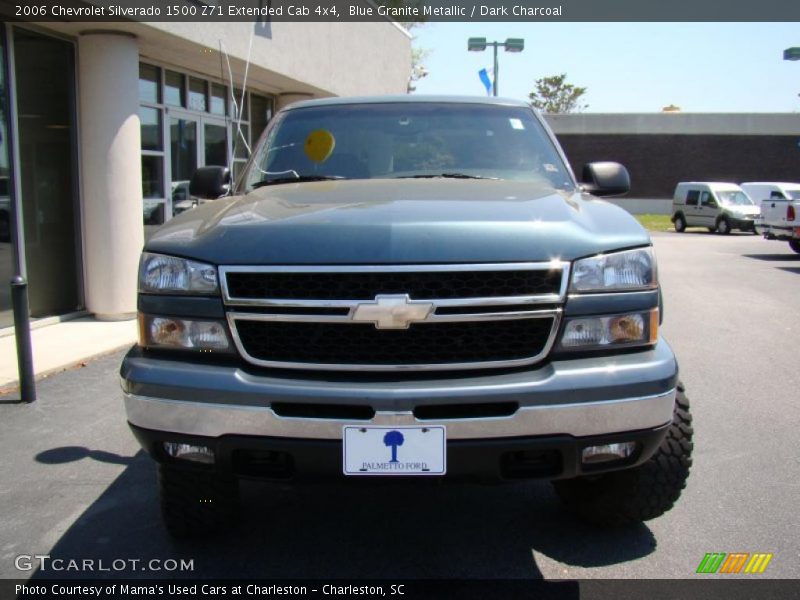Blue Granite Metallic / Dark Charcoal 2006 Chevrolet Silverado 1500 Z71 Extended Cab 4x4