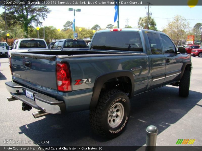 Blue Granite Metallic / Dark Charcoal 2006 Chevrolet Silverado 1500 Z71 Extended Cab 4x4