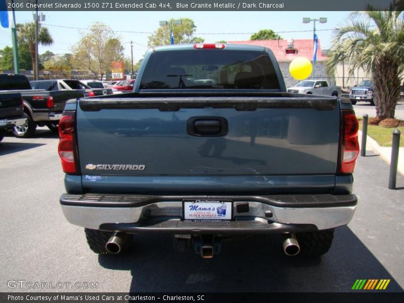 Blue Granite Metallic / Dark Charcoal 2006 Chevrolet Silverado 1500 Z71 Extended Cab 4x4