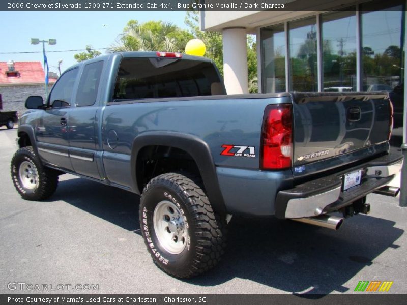 Blue Granite Metallic / Dark Charcoal 2006 Chevrolet Silverado 1500 Z71 Extended Cab 4x4