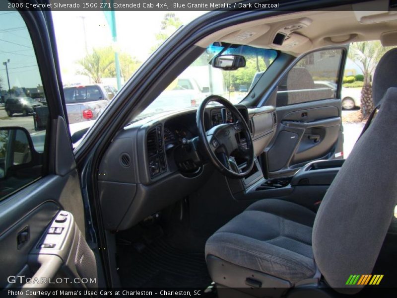 Blue Granite Metallic / Dark Charcoal 2006 Chevrolet Silverado 1500 Z71 Extended Cab 4x4