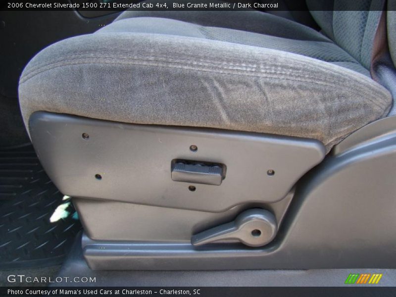Blue Granite Metallic / Dark Charcoal 2006 Chevrolet Silverado 1500 Z71 Extended Cab 4x4